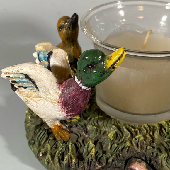 Rivers Edge Bear and Duck Candle Holder - Picture 5 of 7